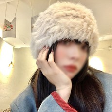 리얼토끼털귀마개