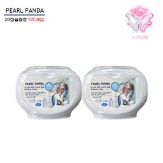 pearl panda 강력 세탁세제 초고농축 미니파워 캡슐세제 2종세트 사쿠라향 1개 120개입