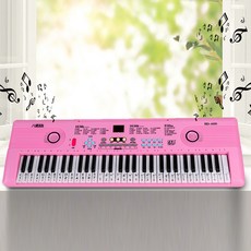 아코디언 61 키 디지털 전자 피아노 마이크 포함 휴대용 악기 성인 어린이 장난감, [02]