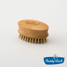 프레디렉 세탁 브러쉬 돈모 솔 비치 우드 손잡이 Freddy Leck FL-149, 단일 옵션, 1개