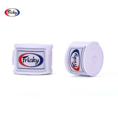 FRISKY 3 / 5m 복싱 붕대 스포츠 산다 손으로 감싸는 무에타이 파이팅 붕대 남성과 여성 복싱 붕대 핸드, 마이크로 폭탄 5 미터 흰색 (2 개)