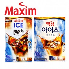 맥심 아이스믹스 100T+아이스블랙 100T, 1세트