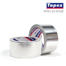 테이팩스 알루미늄테이프 50mm x 5M 50롤 1BOX, 1개