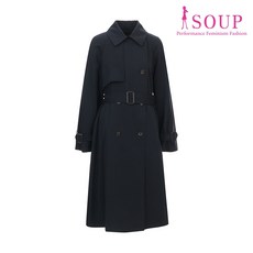 SOUP[NC수원터미널점] 숲 더블브레스티드 벨티드 트렌치 코트_SW8BBP0