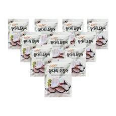 정화식품 Super 왕다리오징어 45g 10봉, 10개