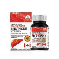 힐링팩토리 밀크씨슬 컴플렉스 1 000mg x 180캡슐, 1개, 180정