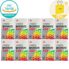 고려은단 멀티비타민 올인원, 60정, 10개