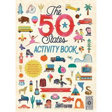 The 50 States Activity Book Maps of the USA Volume 2 Americana, The 50 States Activity Book Ma