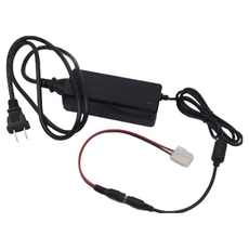 家用迷你電源變壓器 (台灣插頭110V轉12V/車機接頭), 黑色, 1個
