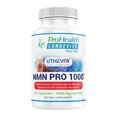 ProHealth NMN 프로 1000 60캡슐 1개월분 프로헬스, 60정, 1개