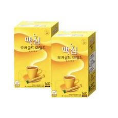 맥심 모카골드 마일드 커피믹스, 12g, 160개입, 2박스