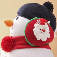 명품 고급몽실몽실 산타 귀마개럭셔리