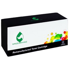 GREENRHINO 綠犀牛 環保碳粉匣，18個月安心保固，運送有保障，回收空匣愛地球, 黑色, 1個