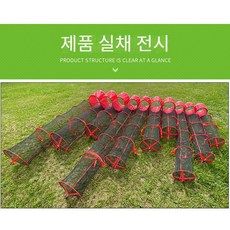 낚시 보호 낚시 도구 용품 나일론 그물 물고기 보호 휴대용 두껍고 위치 결정 물고기 보호, 33#2.5m (가방 포함)