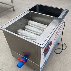 조개 세척기 조개구이 전문점 업소용 전자동 브러쉬 대용량 새우 가재 세척 기계