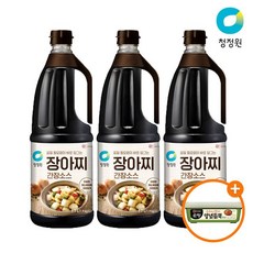 청정원 청정원 장아찌 간장소스 1.7L x 3개 +(증)쌈장200g, 단일옵션