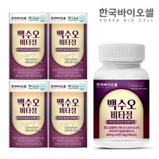 한국바이오셀 백수오 비타정 4통 240정 8개월분, 없음, 단품