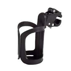 스트랩온 유모차 액세서리 컵 휴대폰 붕대 홀더 세발 자전거 카트 병 랙 캐리지, 3)Only Cup Holder, 1개