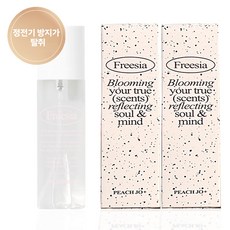 겨울에 정전기 방지가 가능한 드레스퍼퓸 의류 냄새 방지 스프레이, 2개, 75ml, Freesia