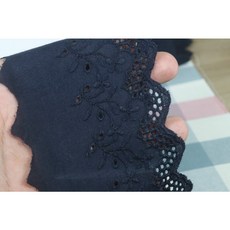 참보부상 싸리 단면 8색 8.5cm 면 레이스 홈데코 홈패션 부자재 커텐 커튼 단면 양면, 1개, 곤색