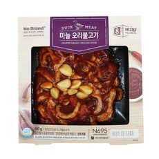노브랜드 마늘 오리불고기300g, 단일상품