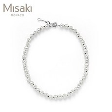 MISAKI 미사키 QCRNBBWH 진주 네크리스 BB WHITE