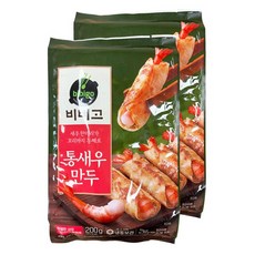 [신제품] CJ 비비고 고메 통새우 만두, 2개, 200g