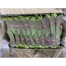깻잎 2kg 1박스, 1개