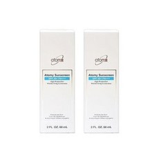 애터미 선크림 화이트 60ml(SPF50+) 2개