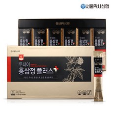 [서울약사신협] [본사직영] 6년근 투데이 홍삼정 플러스 스틱 60포 8세트, 상세 설명 참조, 상세 설명 참조
