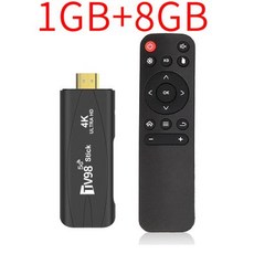 tv미러링 TV98 미니 TV 스틱 2GB 64GB 안드로이드 12.1 HD 4K 3D 2.4G 5.8G 듀얼 와이파이 6 RK3228A 홈 시어터 스마트 박스, [01] EU Plug, [01] 1GB 8GB - 3d디빅스