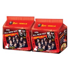 제로베이스원 x 틈새라면 빨계떡 600g(120g*5개입) 랜덤 포토카드 증정