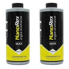 나노렉스 MAX 맥스 엔진오일첨가제 700ML 상용차 중장비 대형차적용 검사 통과 연비 진동 감소 화물차 버스 700ML X 2통, 공용, 2개
