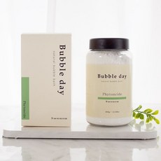 버블데이 내추럴 버블 바스 피톤치드 입욕제, 1병, 360g