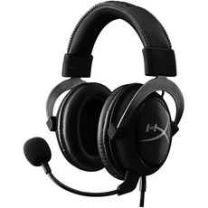 HyperX Cloud II 게임용 헤드셋 7.1 서라운드 사운드 메모리 폼 이어 패드 내구성 있는 알루미늄 프레임 PC Xbox PS4 건 메탈과 함께 작동 갱신