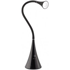 USB 충전 포트가있는 OttLite LED FlexNeck 테이블 램프 검은 색, 단일상품