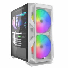 엠지컴퓨터/ Antec NX800 RGB MESH 강화유리 (화이트), 단일상품