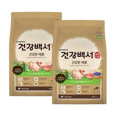 뉴트리나 건강백서 건강한체중 강아지사료, 체중, 2kg, 2개