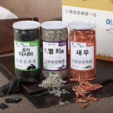 해강물산 진도 어촌향기 선물세트2호(멸치새우조각다시마), 1개