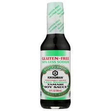 Kikkoman Sauce Tamari Gluten Free 10 oz 기코만 소스 타마리 프리 10온스, 1개