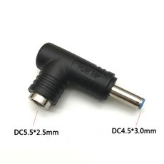 HP Dell 델용 칩 포함 전원 플러그 어댑터 커넥터 DC4.5 x 3.0mm 7.4x5.0mm DC 수-5.5x2.1mm DC2.5 mm 180W, 1개