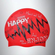 유아꽃수영모자