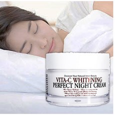 광채 수면 크림팩 검버섯 크림 입가 색소침착 얼굴 햐얗게 피부 하얘지는법 화이트닝 미백, 1개