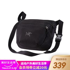 Arcteryx / 시조새 허리 팩 2.5L 야외 운동 다목 적 브 라 백 크로스 백 Maka 2 블랙 프 리 사이즈, 상세페이지 참조