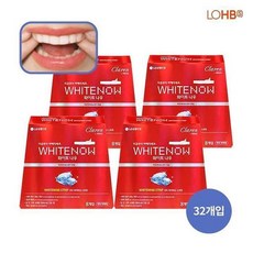 [롭스] [페리오] 클라렌 화이트나우 미백스트립 8pX4 (32P), 옵션:8pX4 [32P]