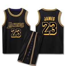 NBA LA 레이커스 르브론 제임스 농구복세트