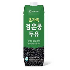연세두유 온가족 검은콩두유 고칼슘두유, 1000ml, 12개