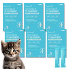  고양이 피부 유산균 영양제 간식 츄르 노령묘 애묘유산균 피부 장 변비 설사 면역 밸런스 케어 데일리케얼 콜라겐 캣 프로바이오틱스 유산균 펫생각 고양이 털 영양제, 면역력 강화 소화기능 개선 피부/털개선, 6개 