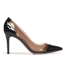 지안비토로시 19SS 여성 SHOES PATENT+PLEXI HEEL (BLACK) 블랙 G20938.85RIC.VPXBABL
