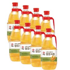 CJ 백설 양조식초, 1.8L, 16개